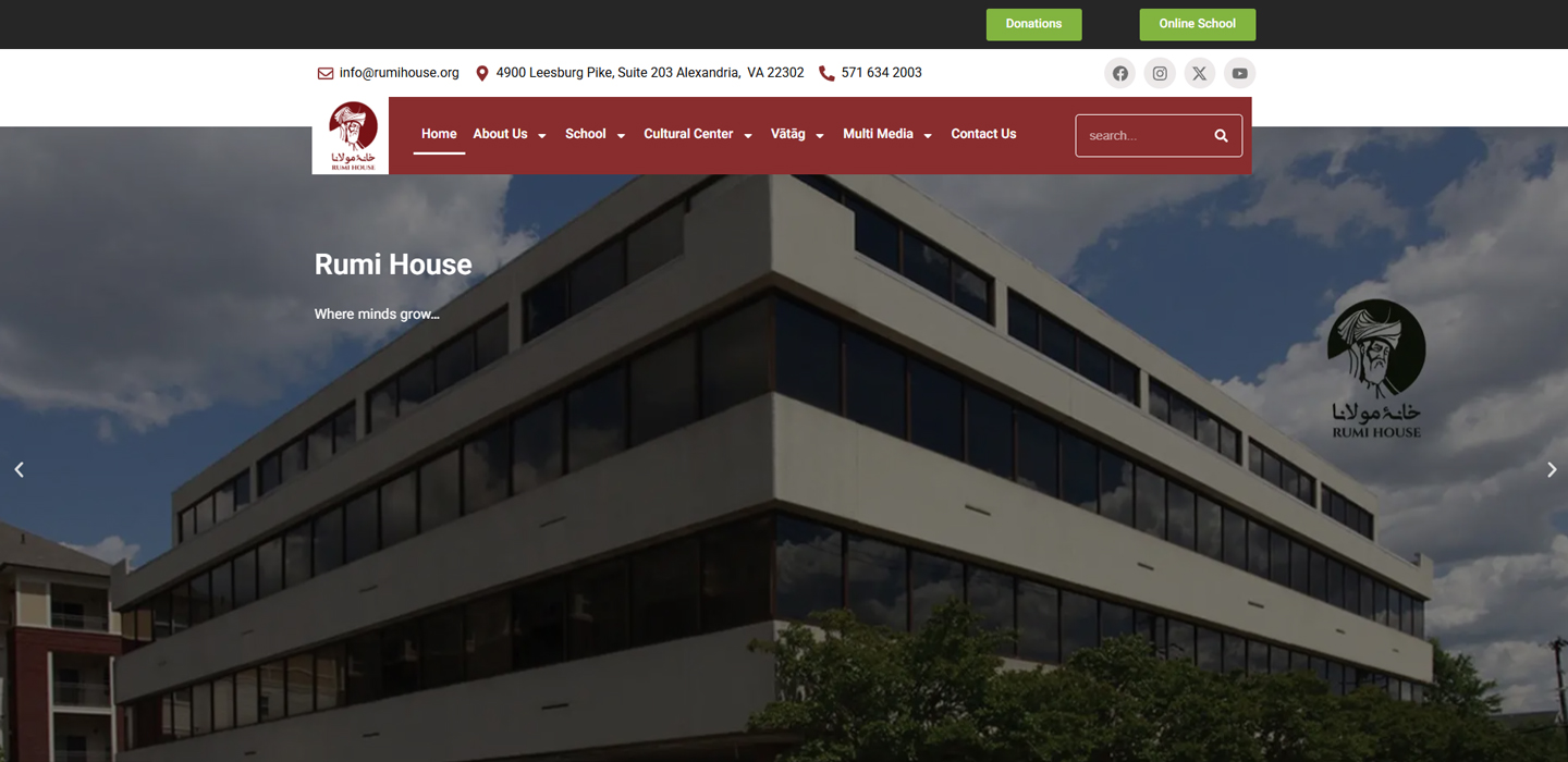 سایت Rumi House